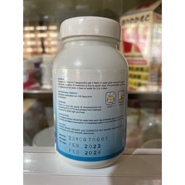 ROBISTREP VK 110grams / Water Soluble Powder Antibacterial Anti ...