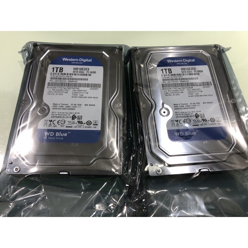 WD10EZEX, Western Digital 1To, 3.5, SATA 6Gb/s, 7200 RPM, 64Mo