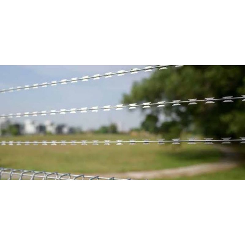 Combat Wire Razor Blade Sharp Military Wire Razor Wire | Shopee Philippines