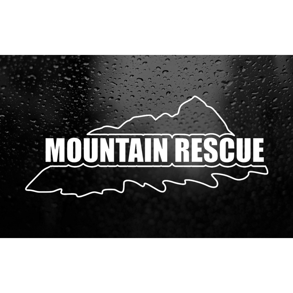 Mountain Rescue Sticker Mountain Search Rescue Sign Mountain Rescue ...