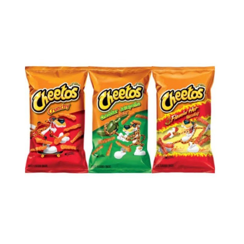 CHEETOS Crunchy / Flamin' Hot / Jalapeño Shopee Philippines