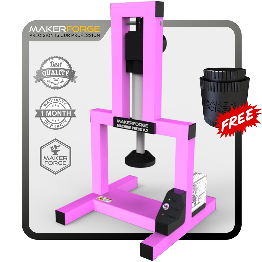 Electric Mold Press Machine for Shampoo bar, Scrap Soap and Bathbombs