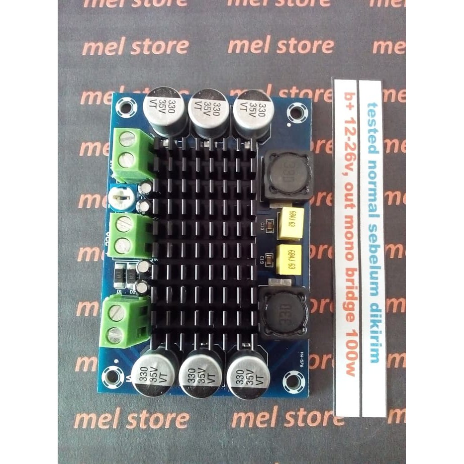 Tpa3116d2 100W Digital Amplifier Mono Bridge Shopee Philippines