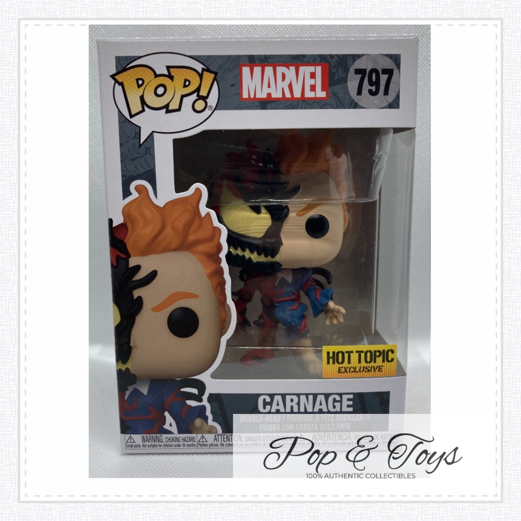 Hot topic best sale carnage funko pop