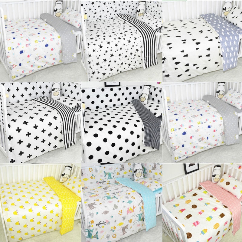 Baby crib 2024 duvet cover