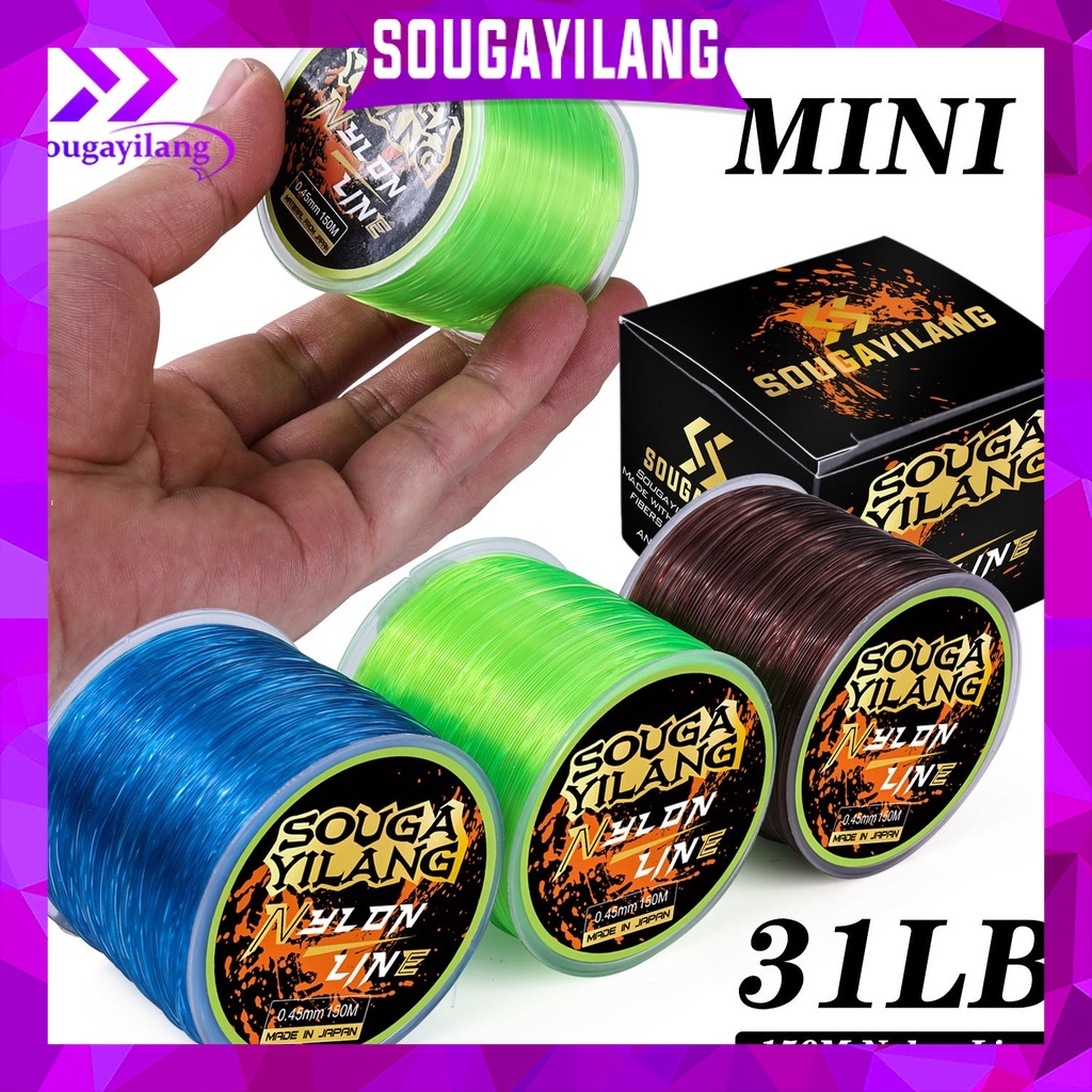 120m Invisible Fishing Line 3-color Speckle Nylon 4.13lb-34.32lb Super  Strong Spotted Fishing Line Accessories