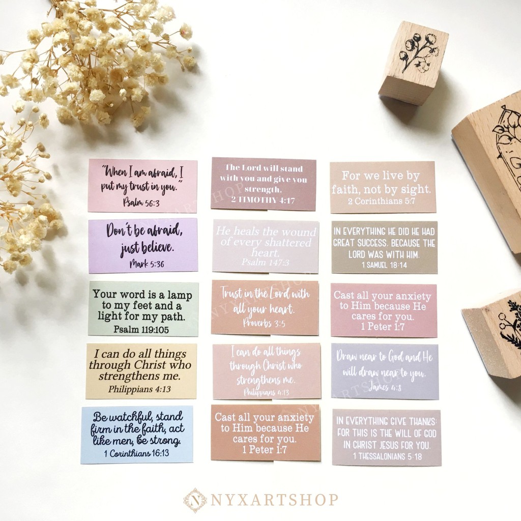 Bible Verse Stickers | Shopee Philippines
