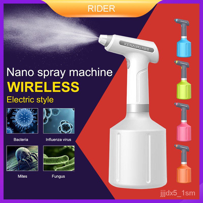 wireless fogging machine nano spray gun disinfectant machine spray
