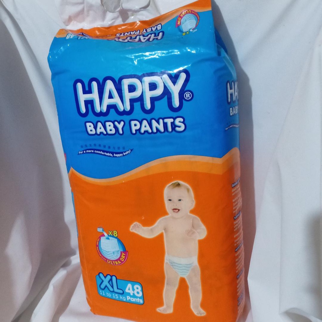 Happy Pants XL 48s,, Shopee Philippines
