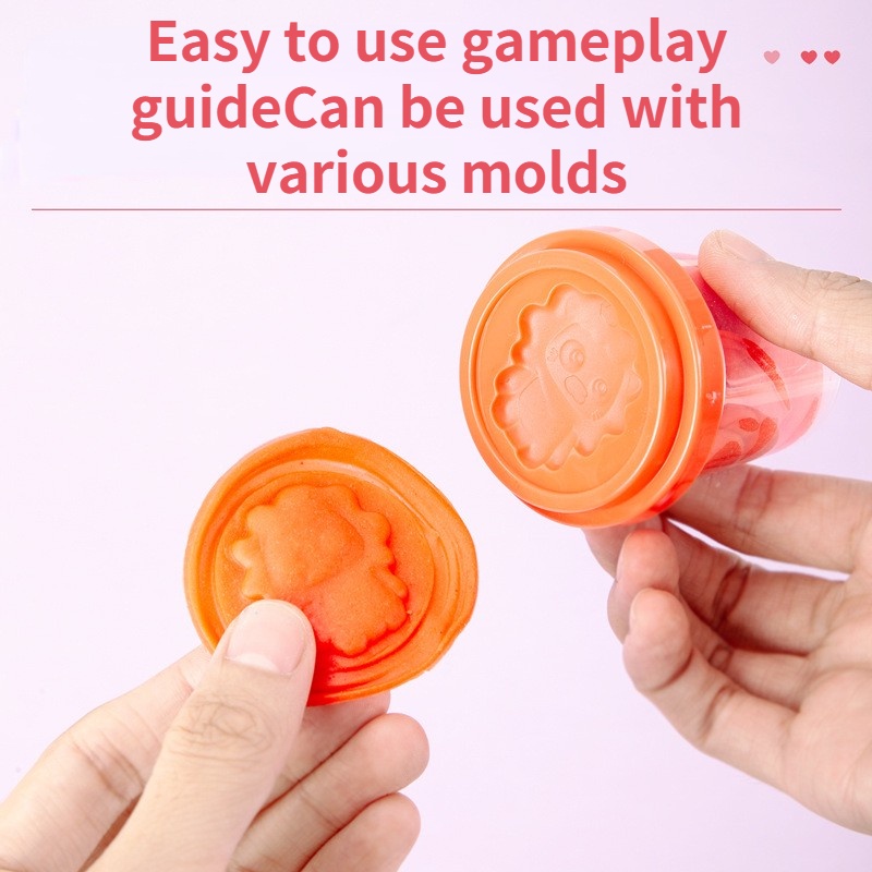 Deli 6 Color Mud Set DIY Creative Plasticine Colored Mud 67803 | Shopee ...
