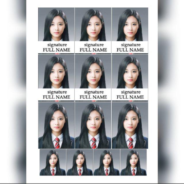 CUSTOMIZED ID PICTURE PRINT SETS | Shopee Philippines
