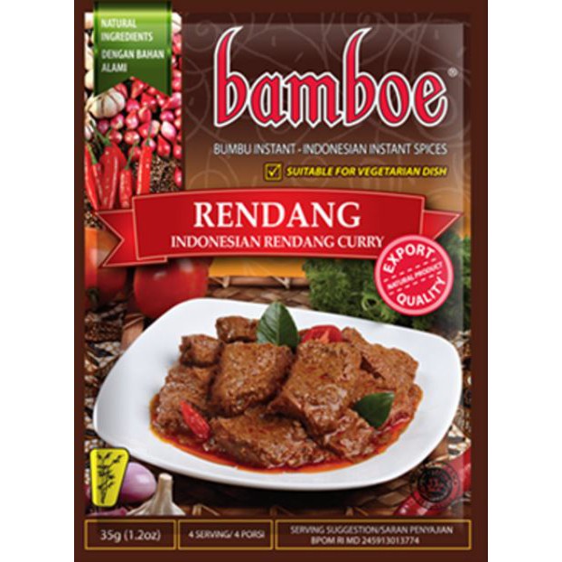 Indonesian Instant Seasoning Dish BAMBOE BUMBU Authentic Indonesia ...