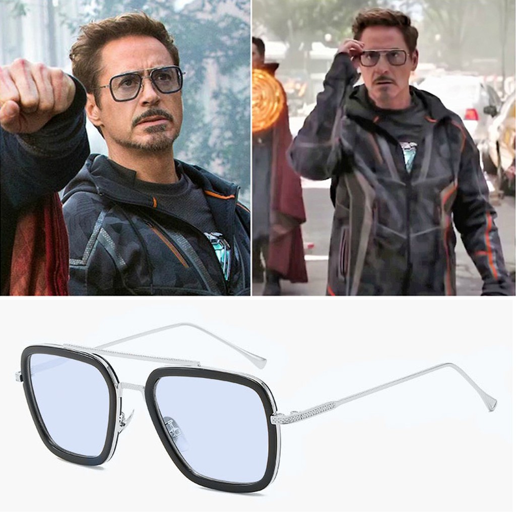 Goggles Iron Man Glasses Name Avengers Tony Stark Flight 006