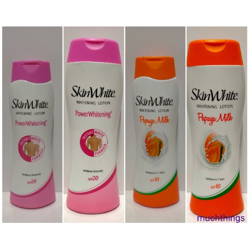 SKINWHITE Papaya Milk Lotion 350ml Shopee Philippines