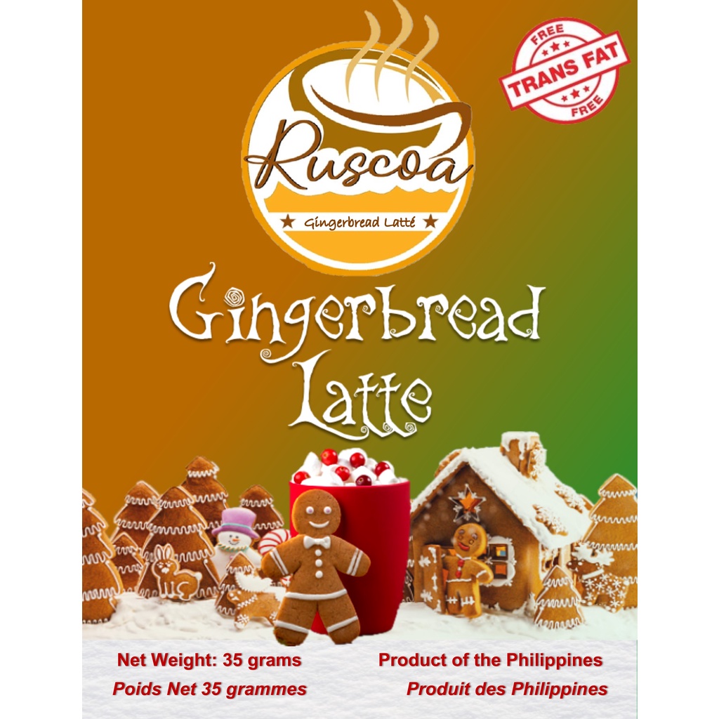 RUSCOA GINGERBREAD LATTÉ - BEST SELLER (Instant Gingerbread Coffee ...