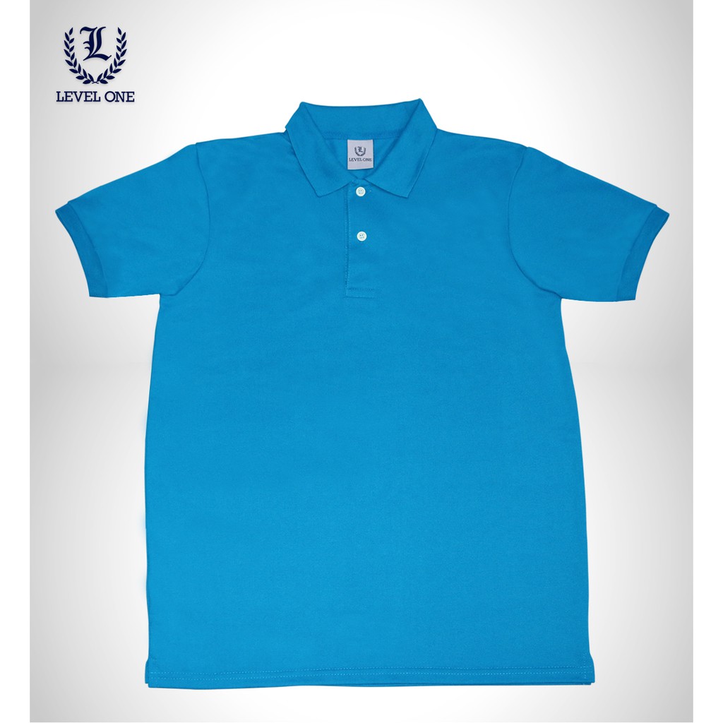 Aqua blue 2025 polo shirt