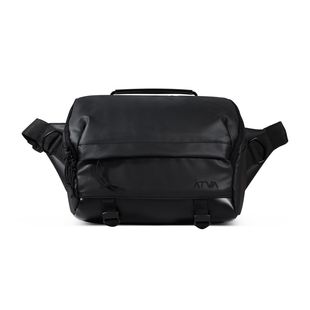Sling Bag Waist Hip Camera Bag Waistbag Mirrorless DSLR Atva Zoom Black