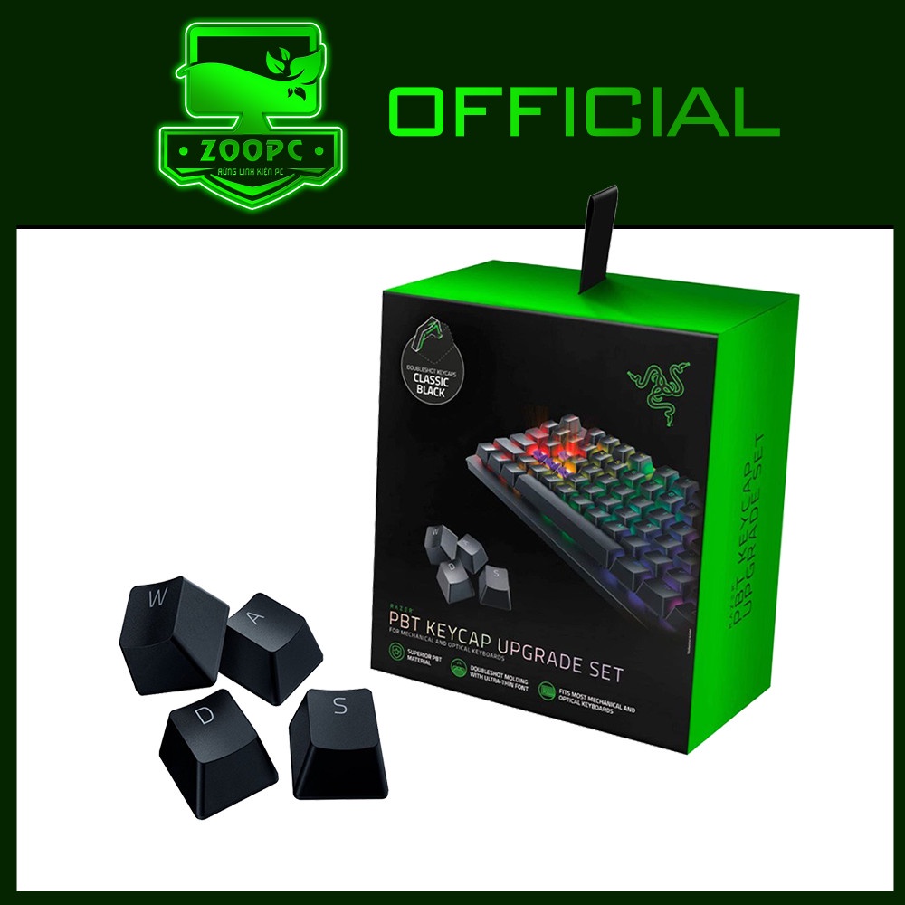 [100% Brand New] Mechanical Keyboard Keycap Set Razer PBT Keycap ...