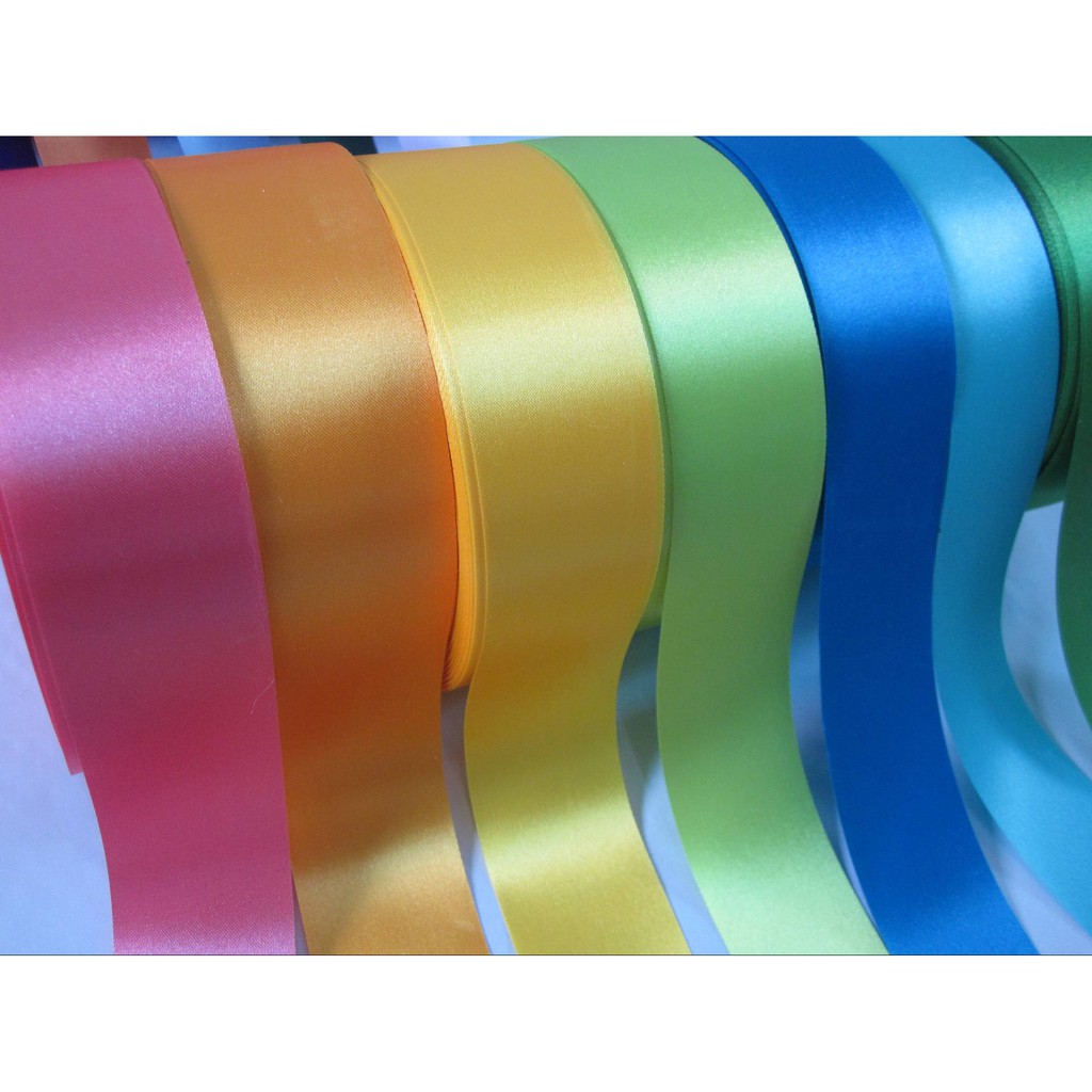 CE Cut Edge Satin Ribbons (Sandy or Supreme) for Gift Wrapping, Decorations
