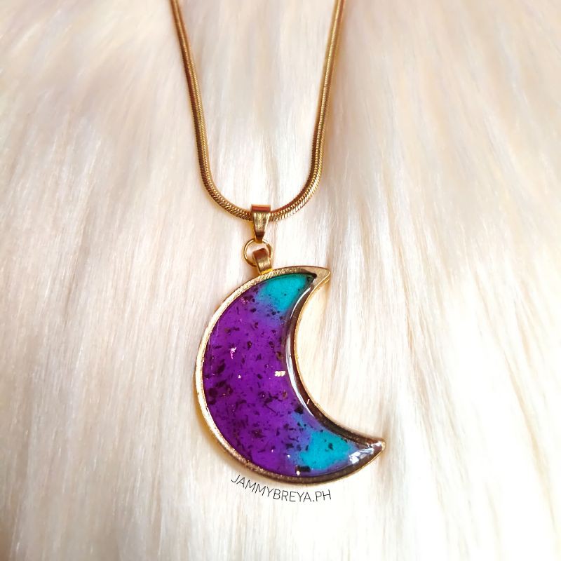 Purple hot sale moon jewelry