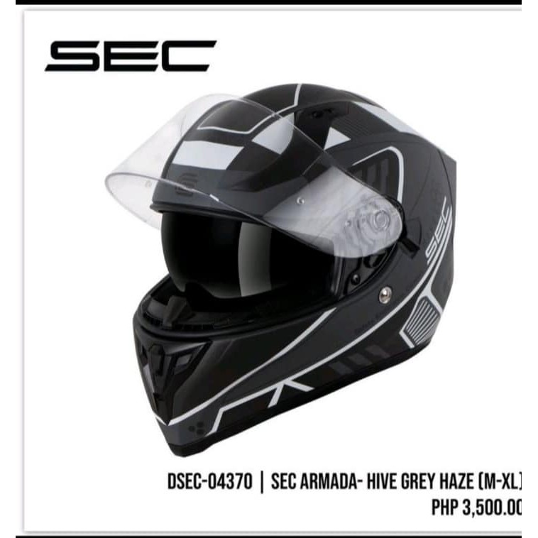 Sec hot sale helmet design