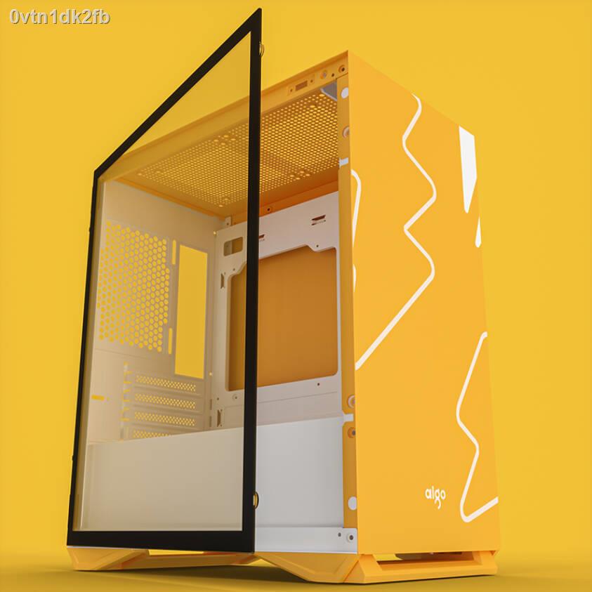 Computer machine box ☈Patriot YOGO M2 glass side door DIY game water