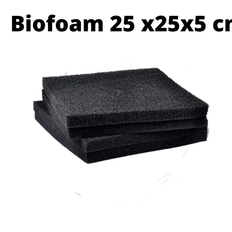 BIOFOAM FOAM FILTER MEDIA 25X25X5 CM | Shopee Philippines