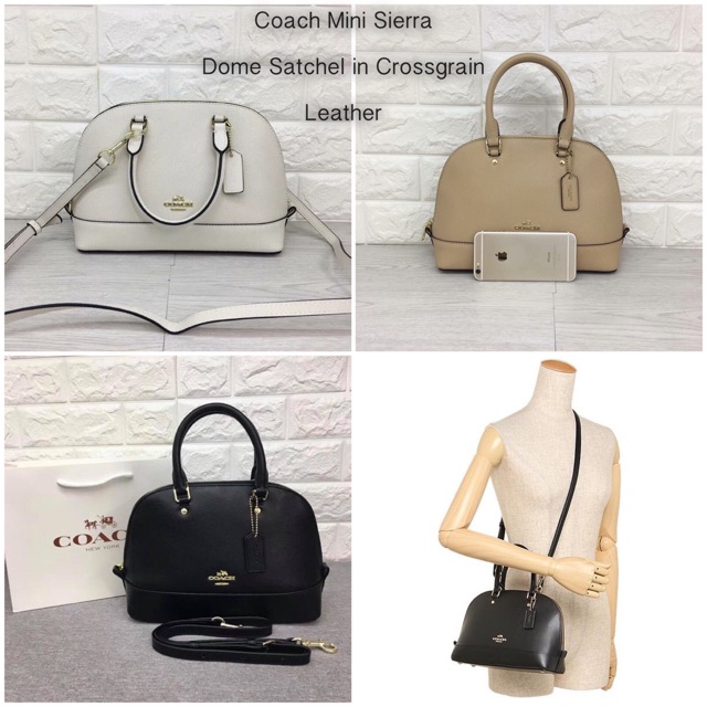 Coach sierra cheap dome satchel