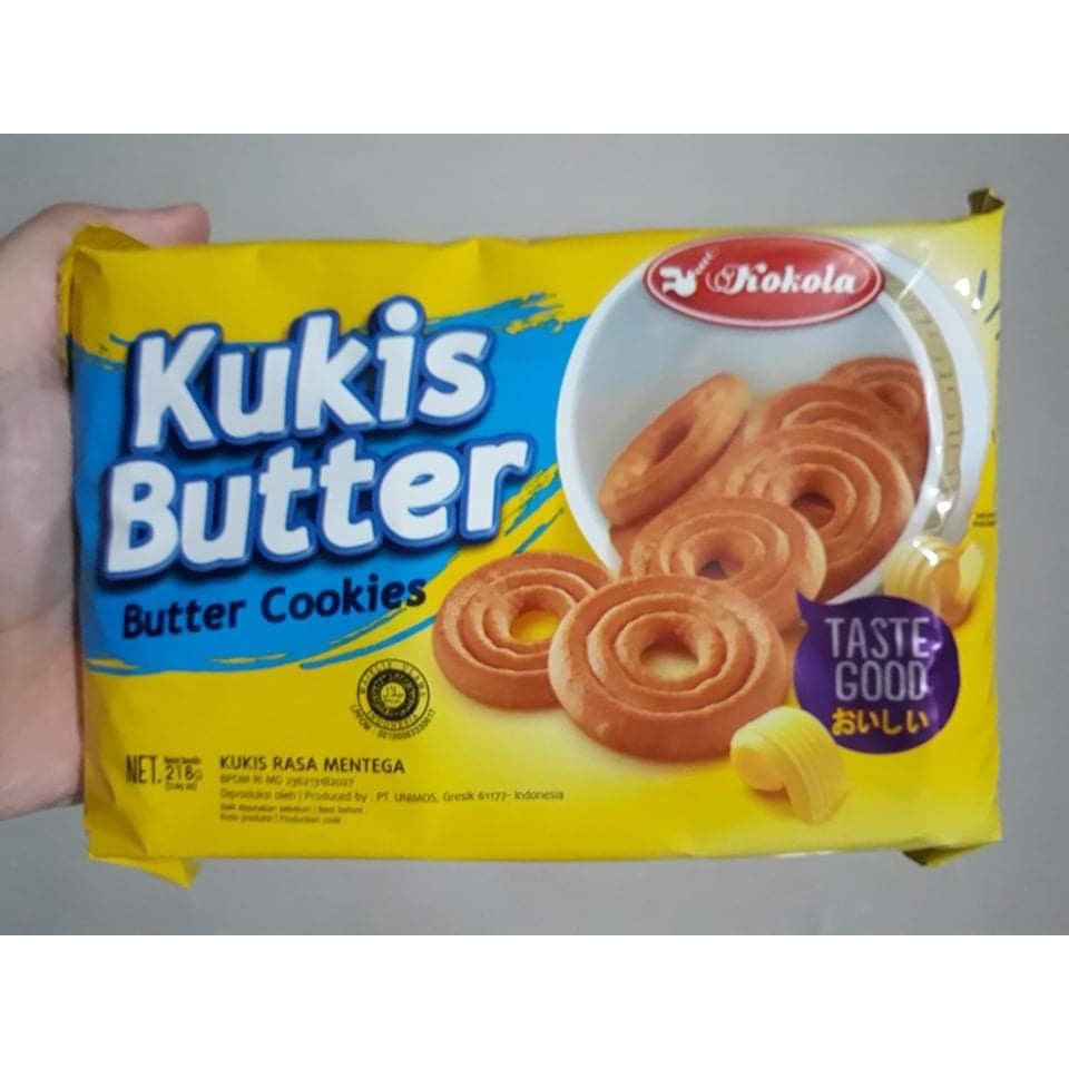 KUKIS Butter Cookies (Kokola 218g) Shopee Philippines