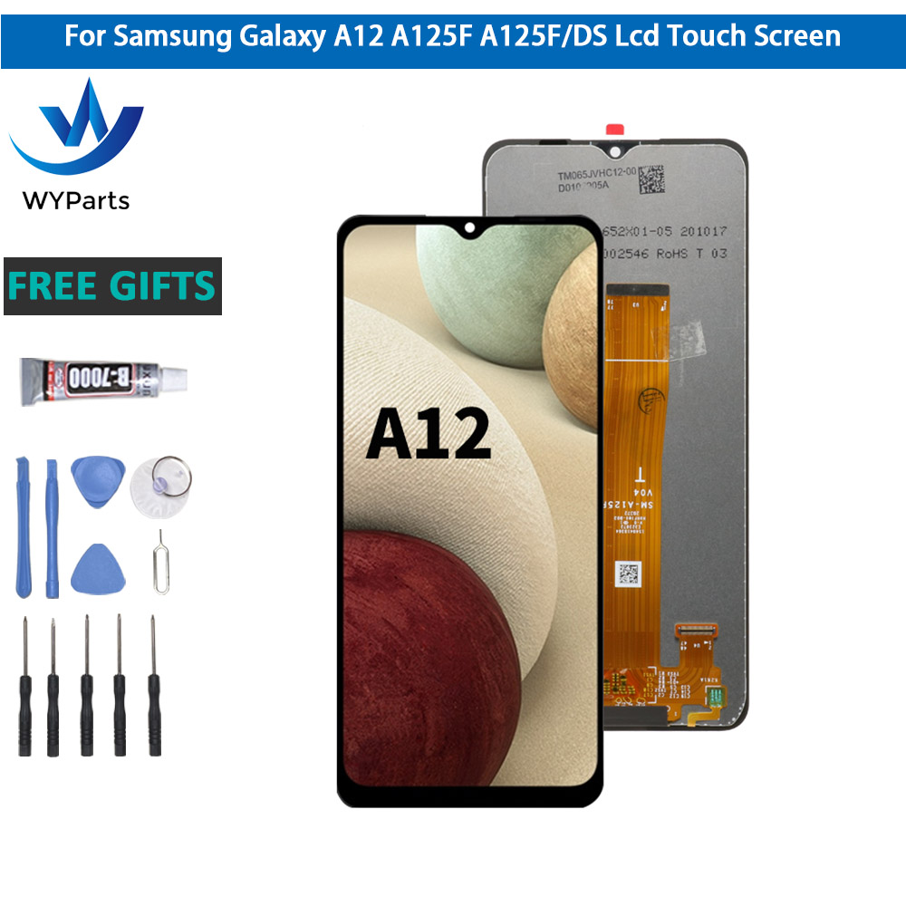 WY Parts6.5" Original Display for Samsung Galaxy A12 A125F A125F/DS