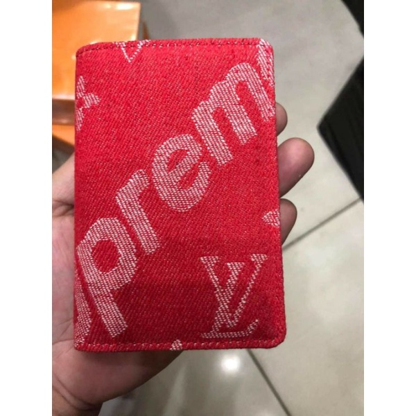 Louis Vuitton, Supreme Epi Pocket Organizer Wallet