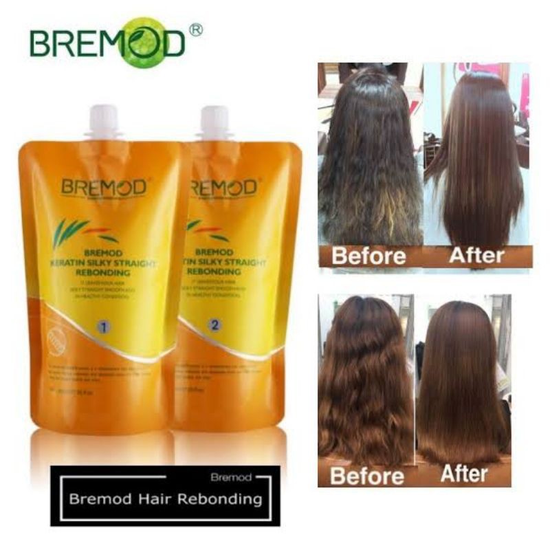 Bremod Keratin Silky Straight Rebonding | Shopee Philippines