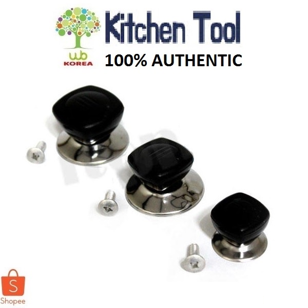 KITCHEN TOOL Pan Glass Lid Handle 3pc Set | Shopee Philippines