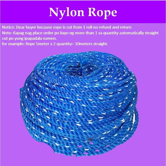Nylone Rope ENT Skyline Polypropylene PP Rope Twine Lubid Tali Sold