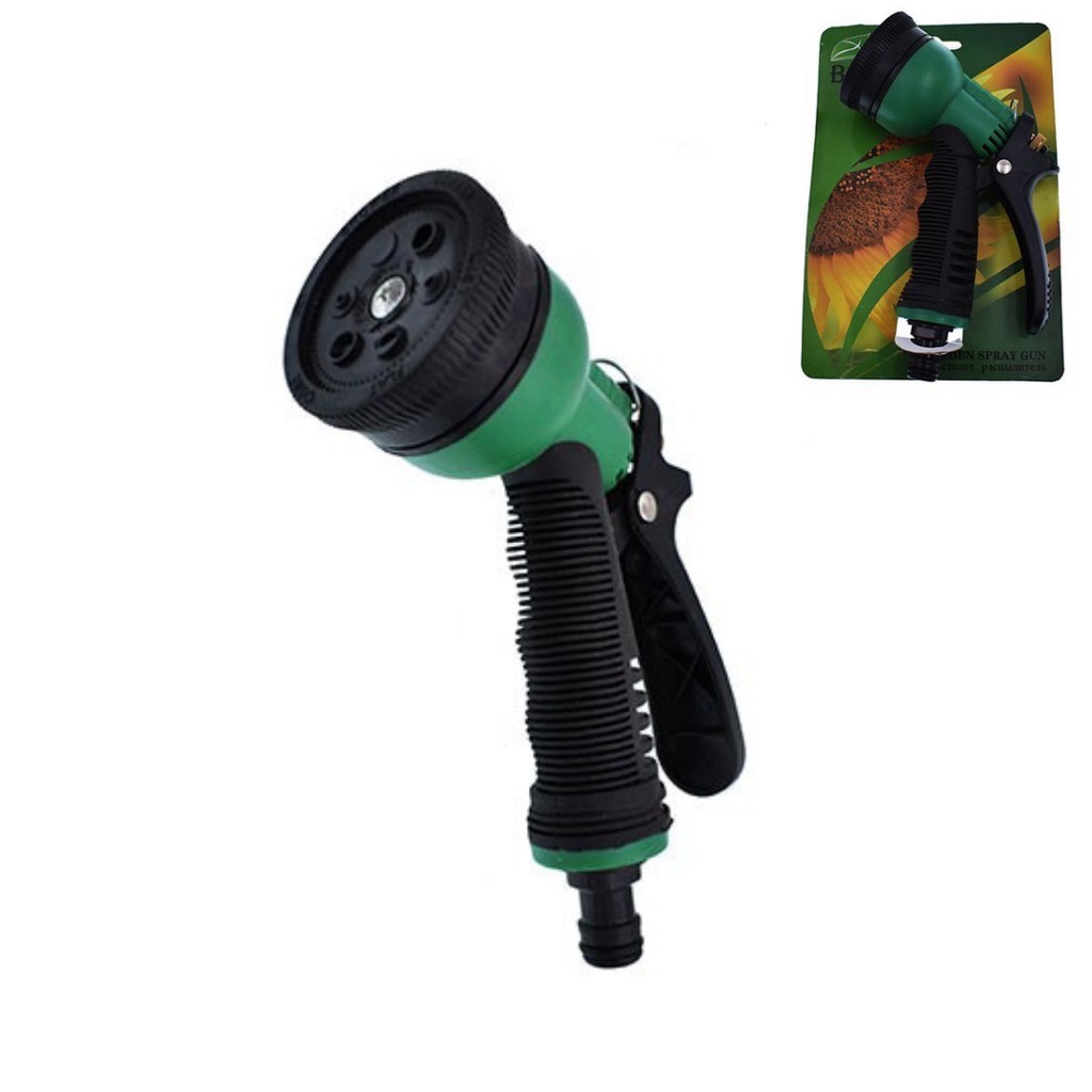 8 Pattern Sprayer Lawn High Pressure Water Gun For Garden Washing Car ...