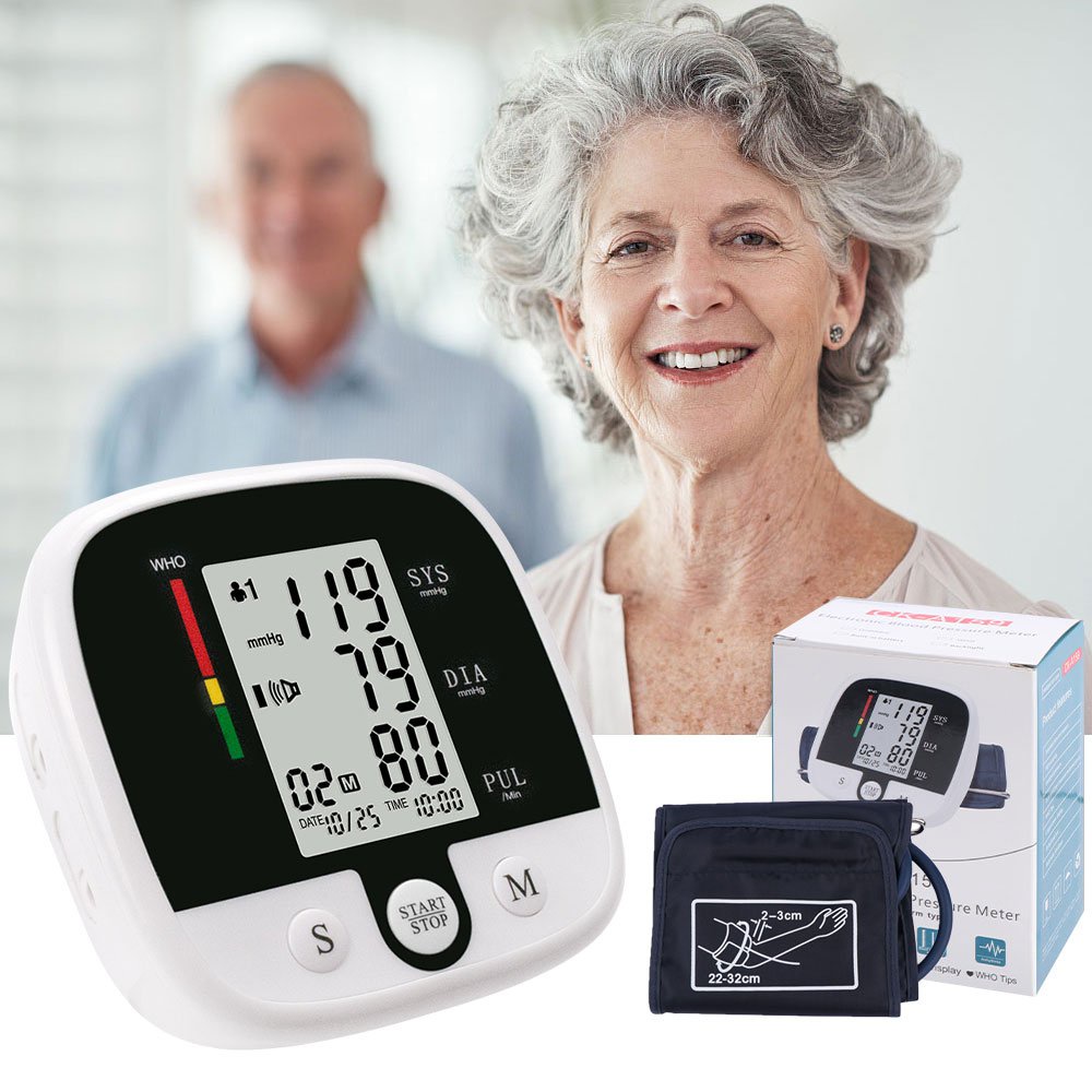 USB Rechargeable Arm Blood Pressure Monitor Aparelho de pressao