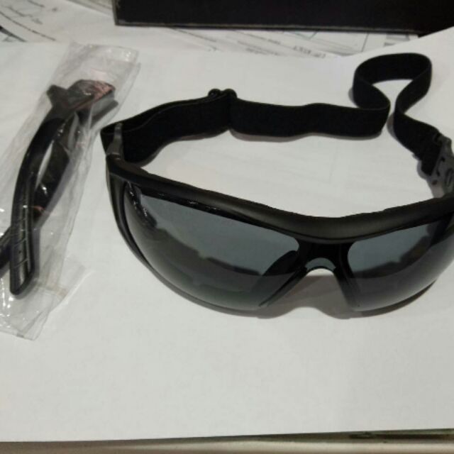 Elvex Grey PPE Safety Glasses Spectacles Anti-fog GG-45GAF