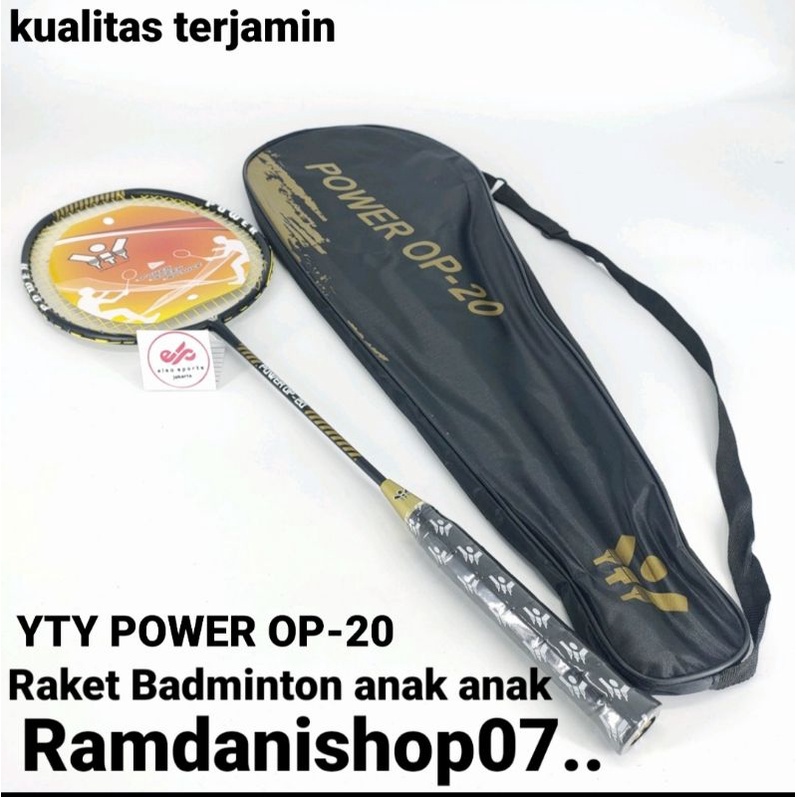 Newest YTY power-20 Children's Badminton Racket, best quality, free bag ...