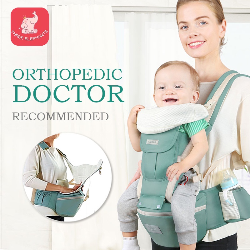 Baby Carrier Waist Stool Cotton Hip Seat Lightweight Breathable Carrier