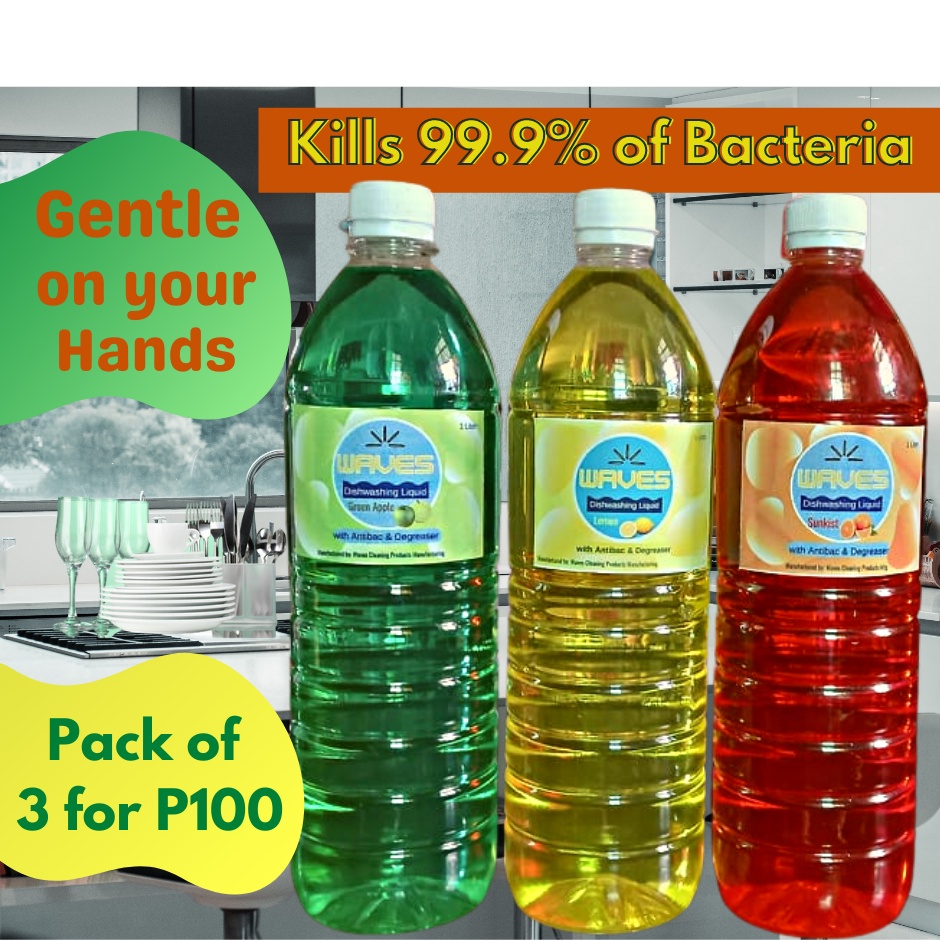 Antibacterial Dishwashing Liquid (kills 99.9 of Bacteria) / Gentle on