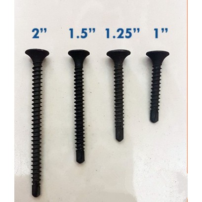 Gypsum Screw Black Screw For Wood and Metal Multi dimension ensures ...