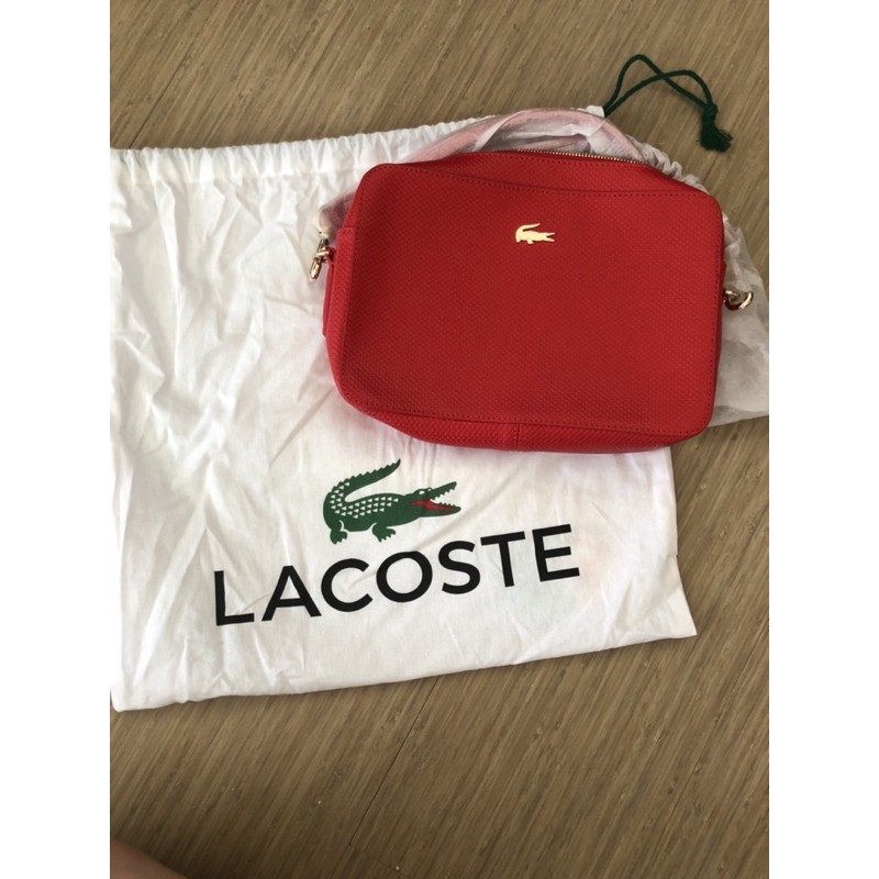 Square crossover bag clearance lacoste