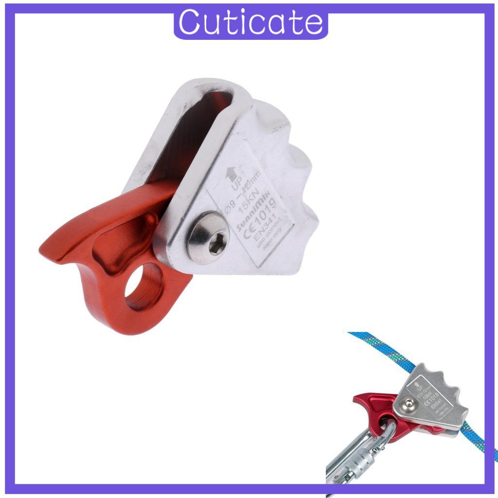 [CUTICATE] Rock Climbing Tree Arborist Caving Rope Grab for 9-12mm Rope ...