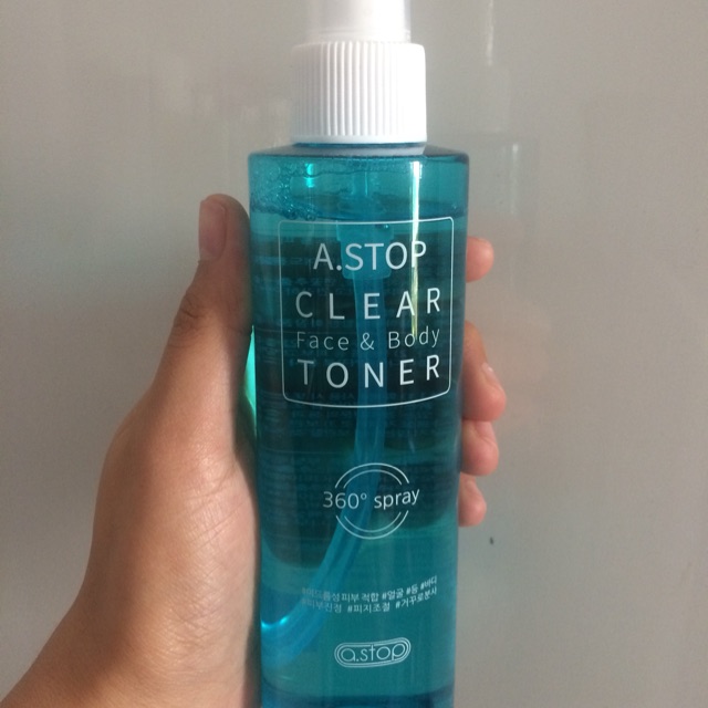 A stop shop clear toner