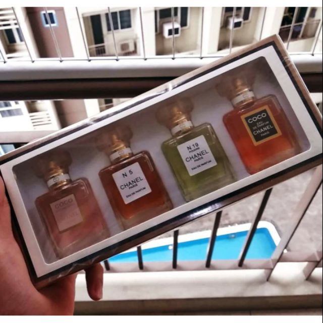 Coco Chanel Set 4 in 1 Miniature Perfume Collection Shopee Philippines