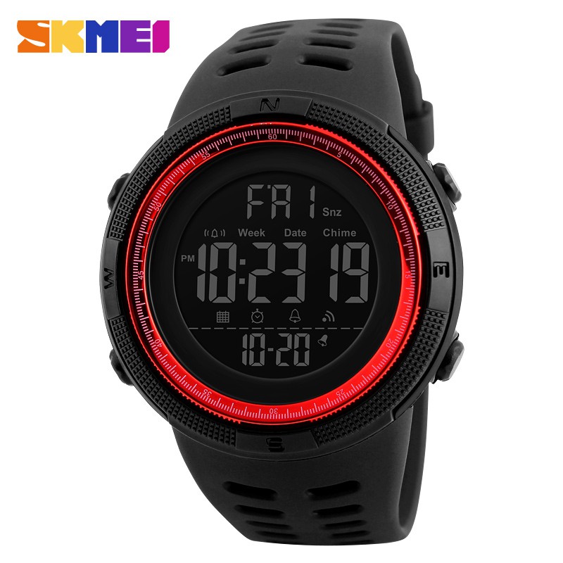 Skmei Fashion Men Multi Function Sport Watch Waterproof Digital Alarm Shopee Philippines