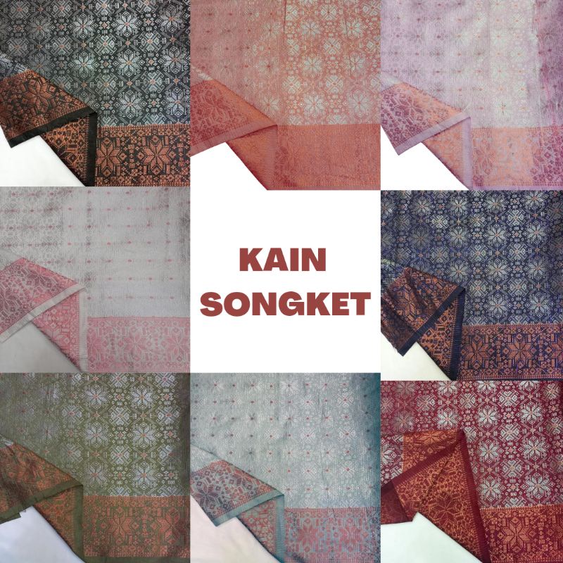 New SONGKET Fabric/SONGKET PALEMBANG/SONGKET PREMIUM For KEBAYA