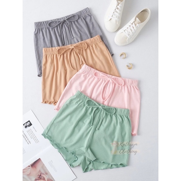 Kathryn Sleepwear sexy comfy cotton shorts assorted design pambahay ...