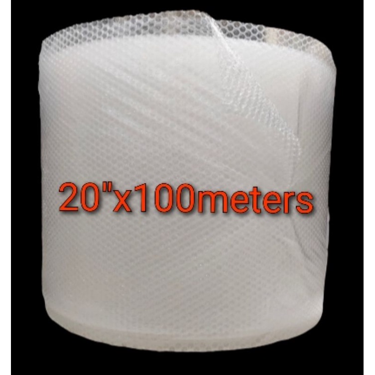 stock20" X100Meters Bubble wrap (FOR METRO MANILA ONLY) Shopee