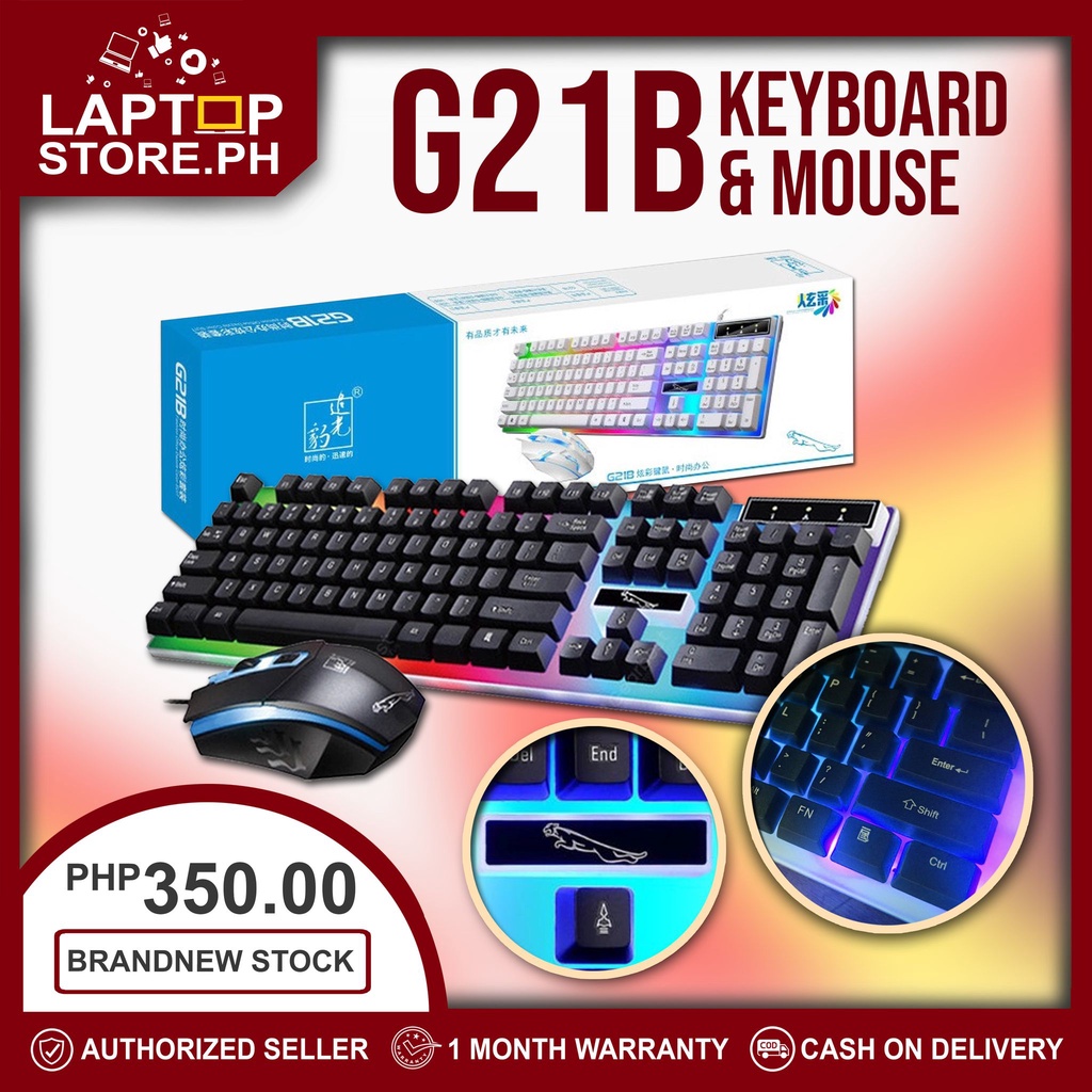 ASSORTTED BRAND RAINBOW BACKLIT GAMING KEYBOARD AND MOUSE | Shopee ...